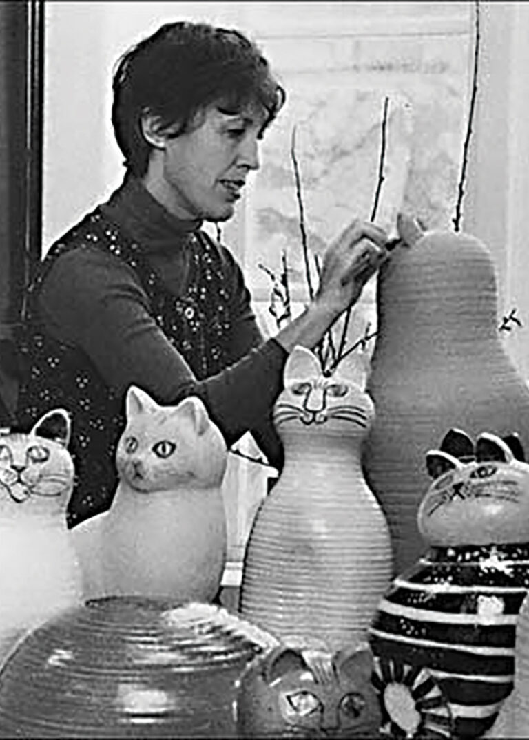 lisa larson mid century pottery