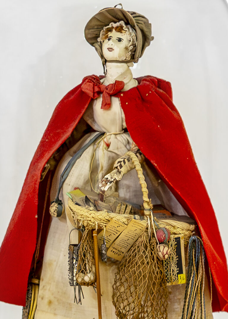 19th century peddler doll