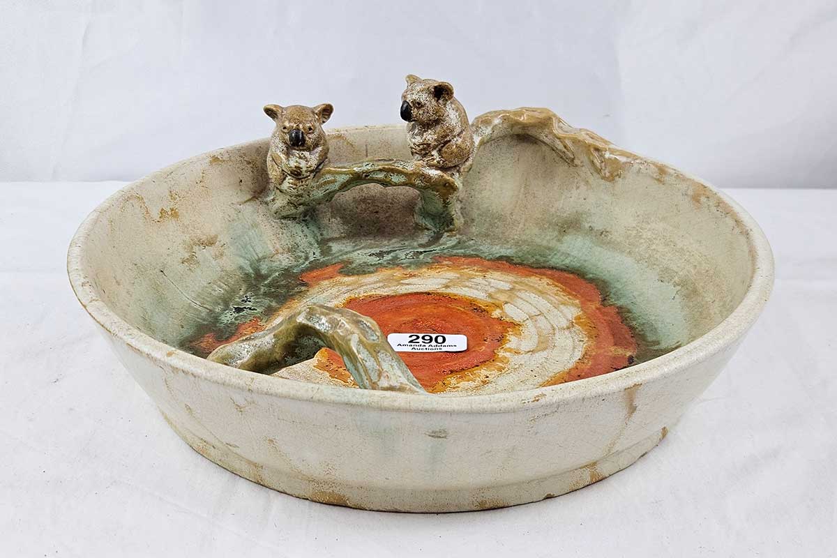 Remued rare koala bowl