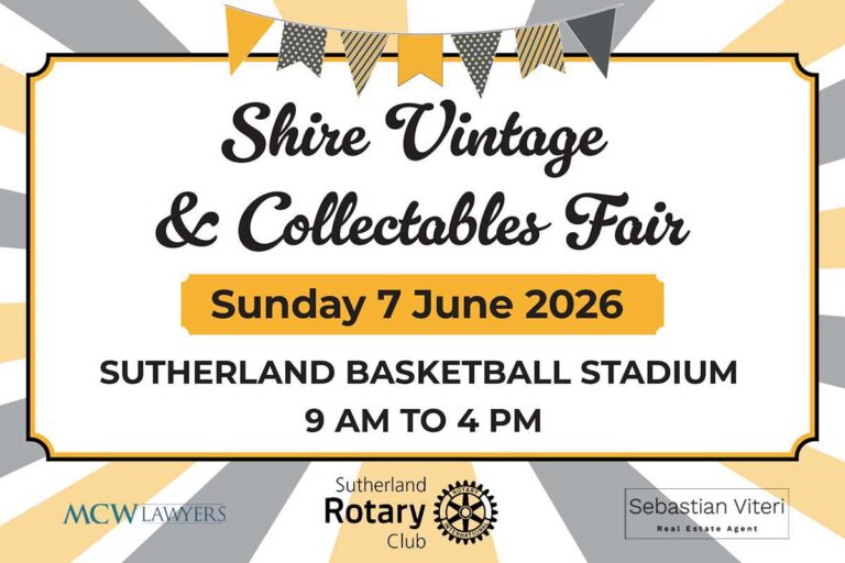 Sutherland Rotary Vintage Fair