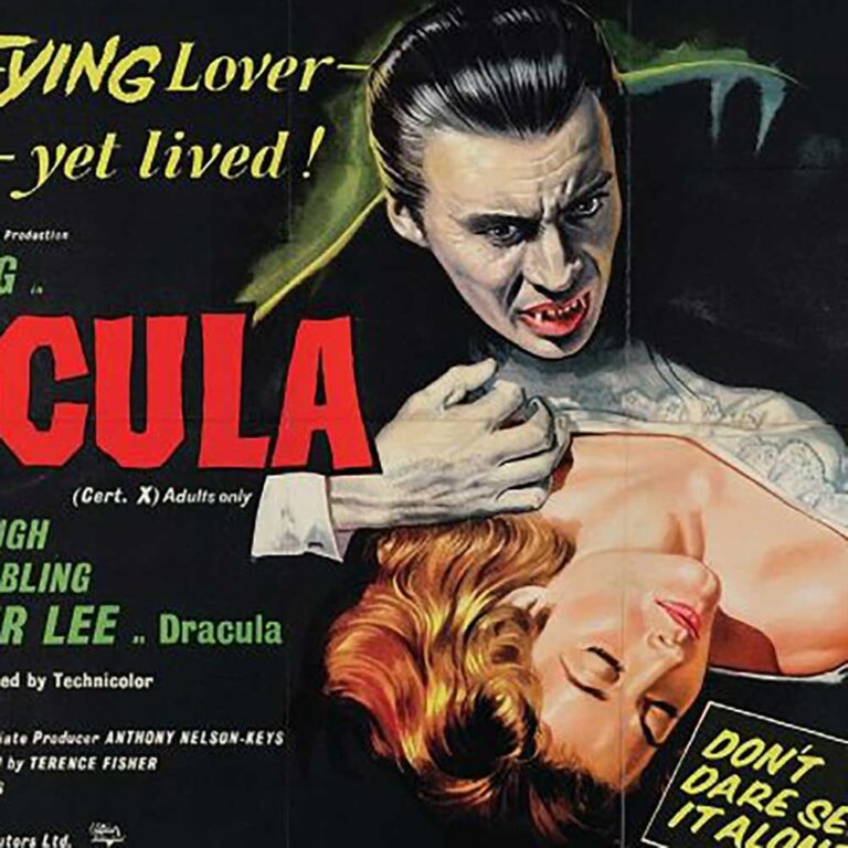 dracula movie 1958 poster