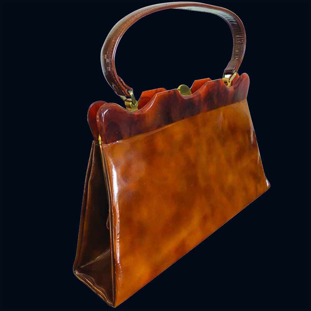vintage handbag made by Lodix, England