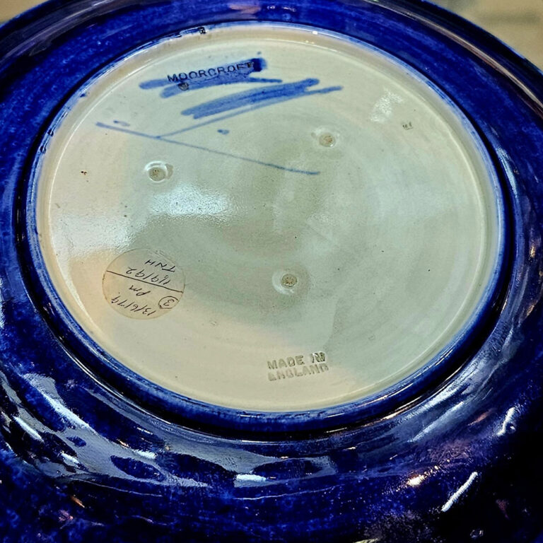 William Moorcroft dish In the Pomegranate design