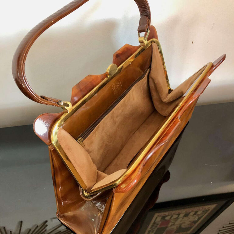 vintage handbag made by Lodix, England