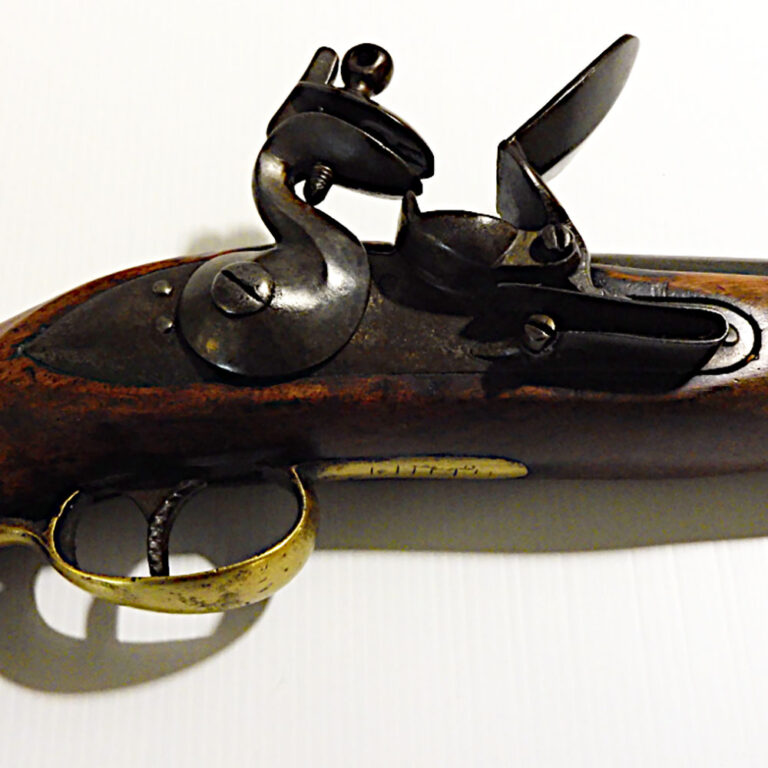 French Napoleonic era cavalry flintlock pistol