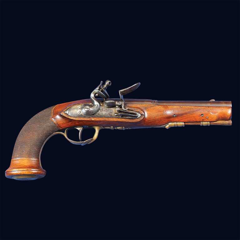 Early French travelling pistol