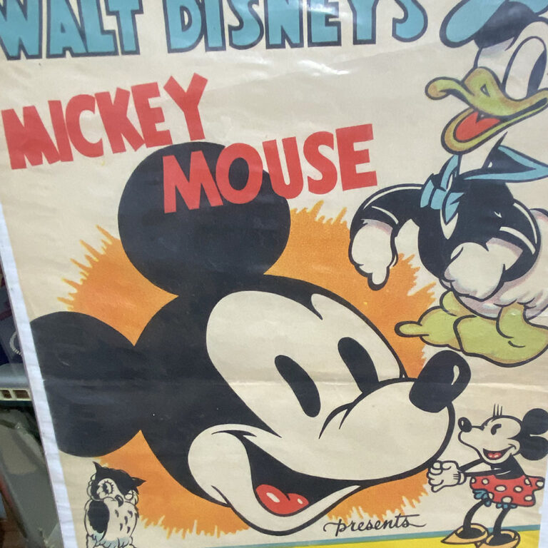 Walt Disney Mickey Mouse movie poster