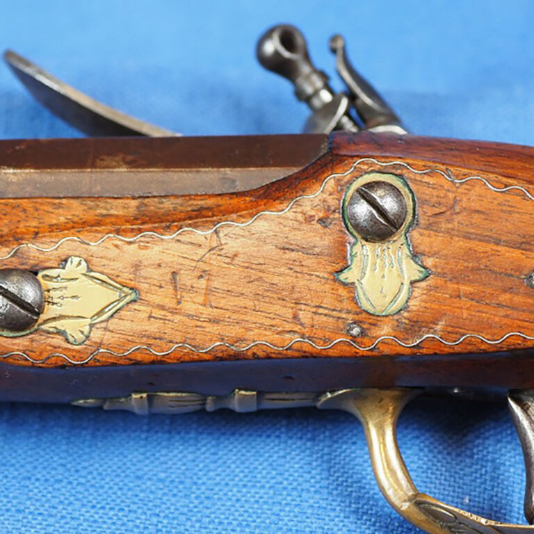 Early French travelling pistol