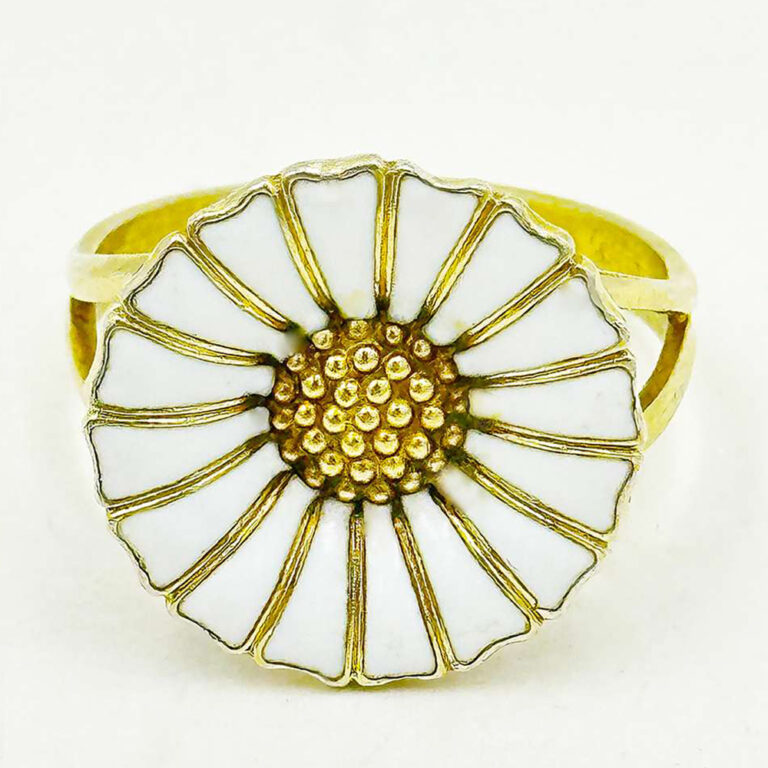 Vintage Daisy ring by Georg Jensen