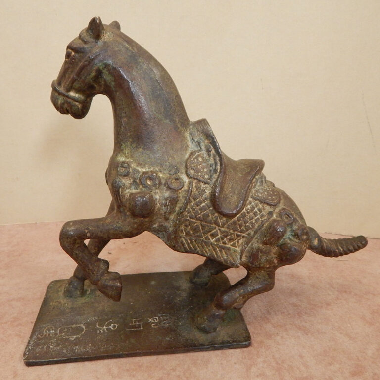 Tang style bronze horse