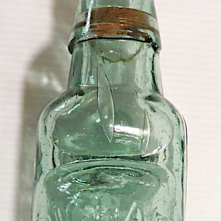 Aerated Codd-type bottle