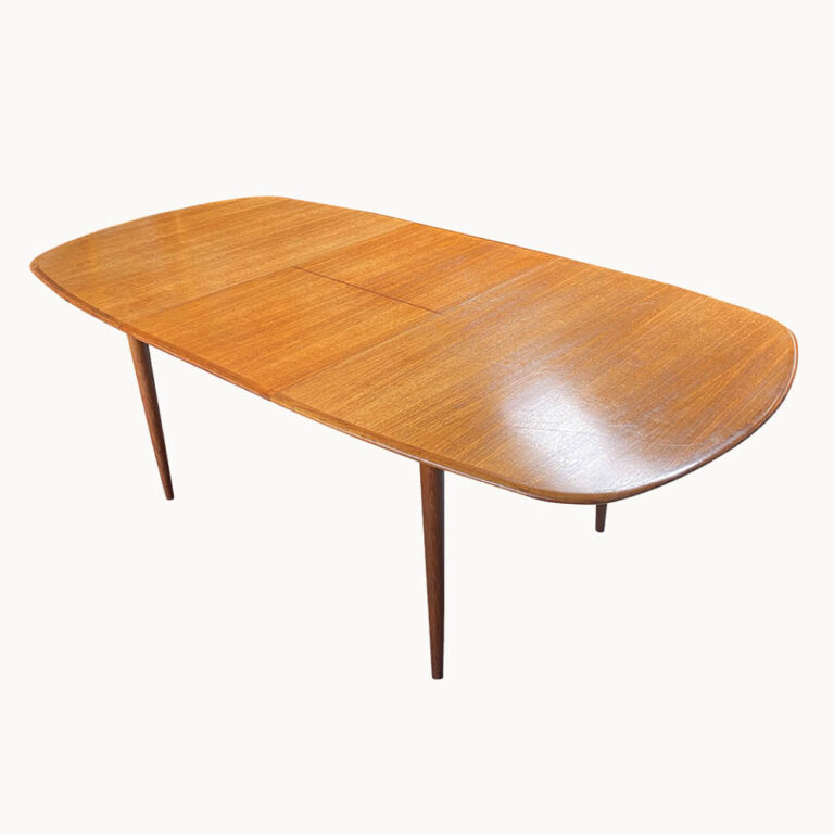 Parker teak mid century extension table