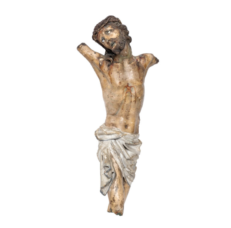 Rare 18th century museum quailty French ‘Cartapesta’ Corpus Christi