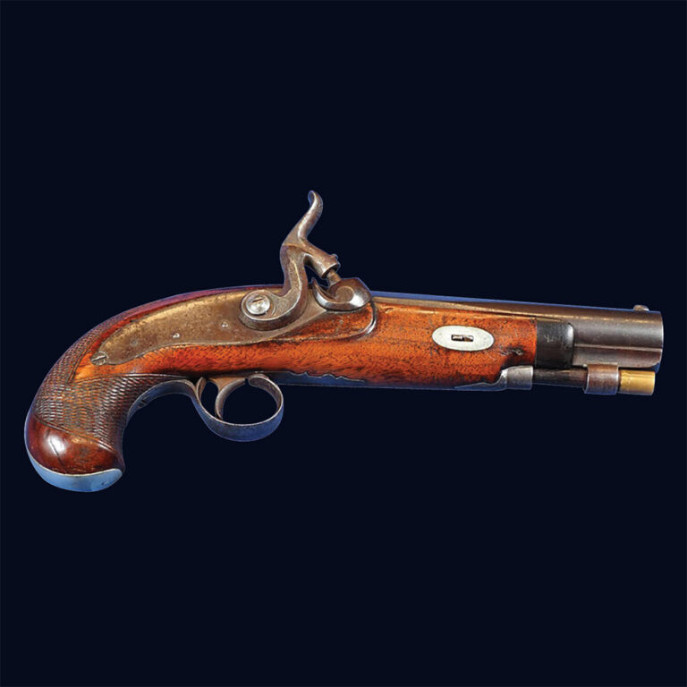 Irish percussion coat pistol c.1840