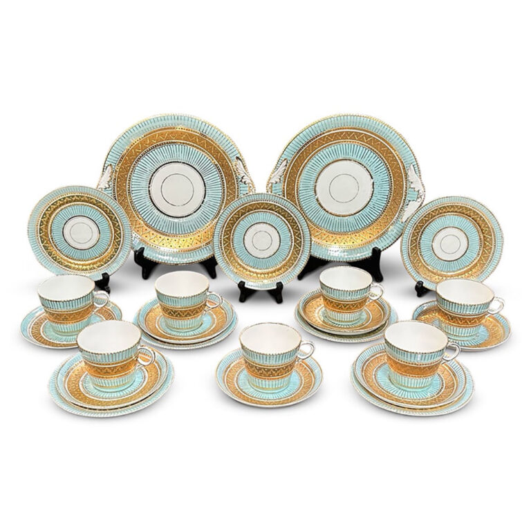 Antique 23 piece English tea set