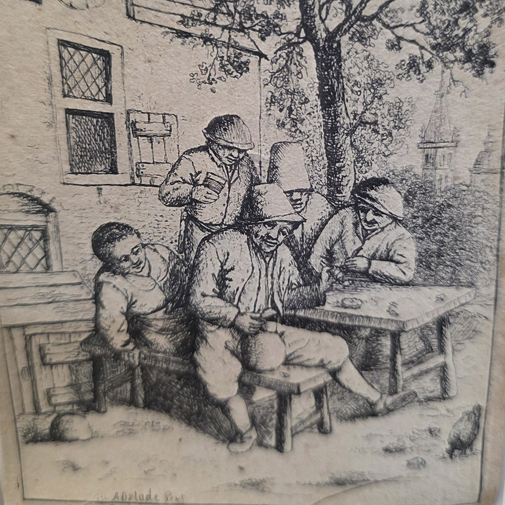 Adrian van Ostade etching