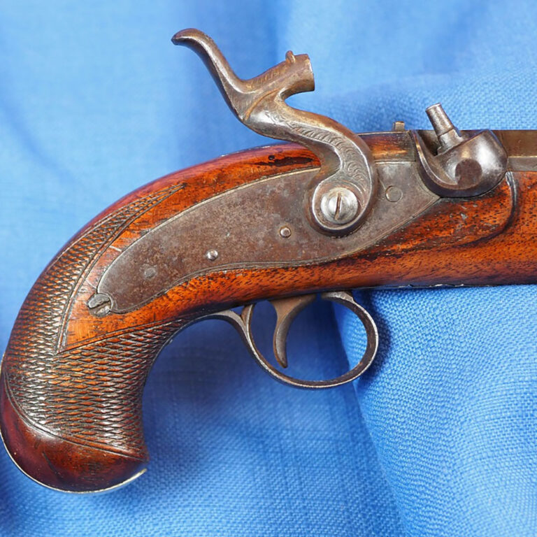 Irish percussion coat pistol c.1840