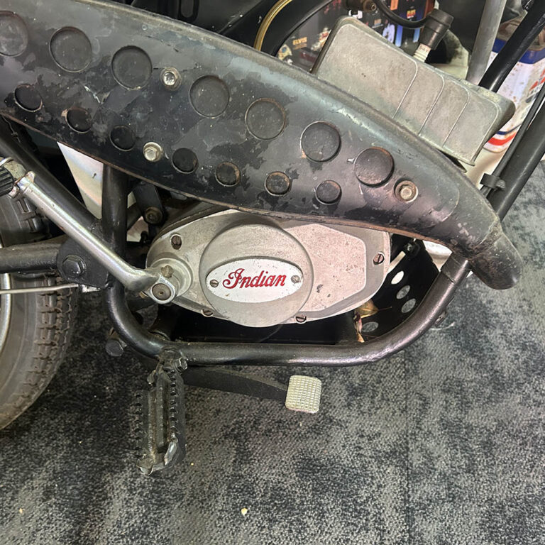 vintage motorcycle, a 1974 Indian 70cc mini bike