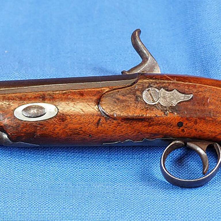 Irish percussion coat pistol c.1840