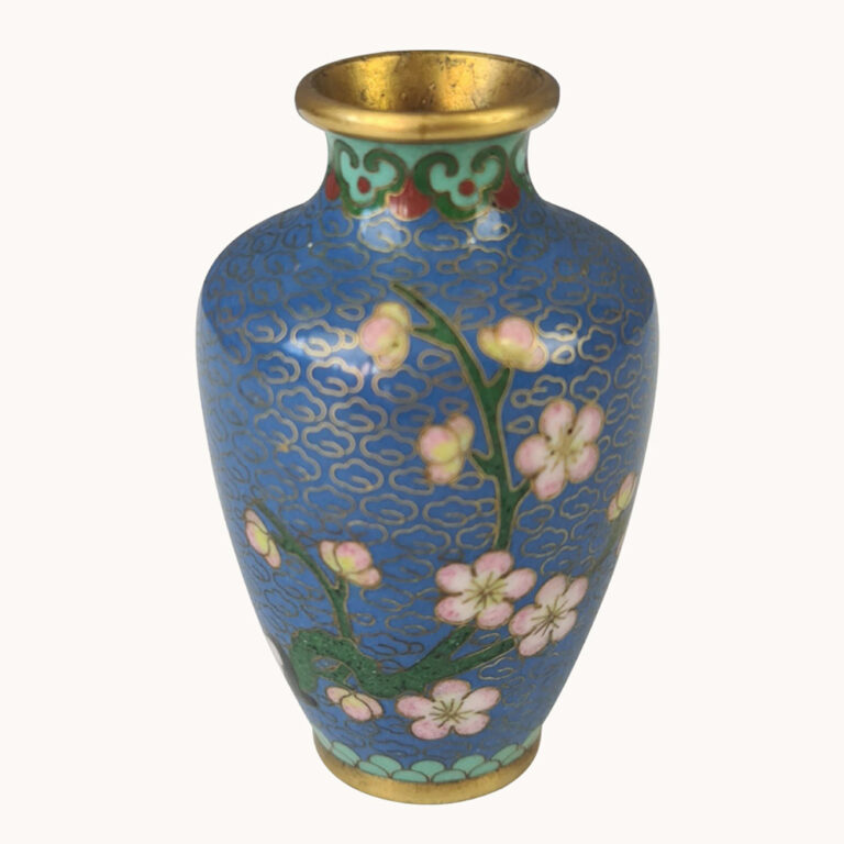 Pretty cloisonné vase