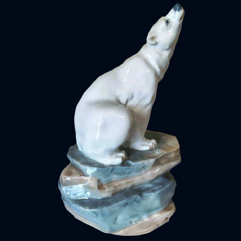 lladro figurine polar bear