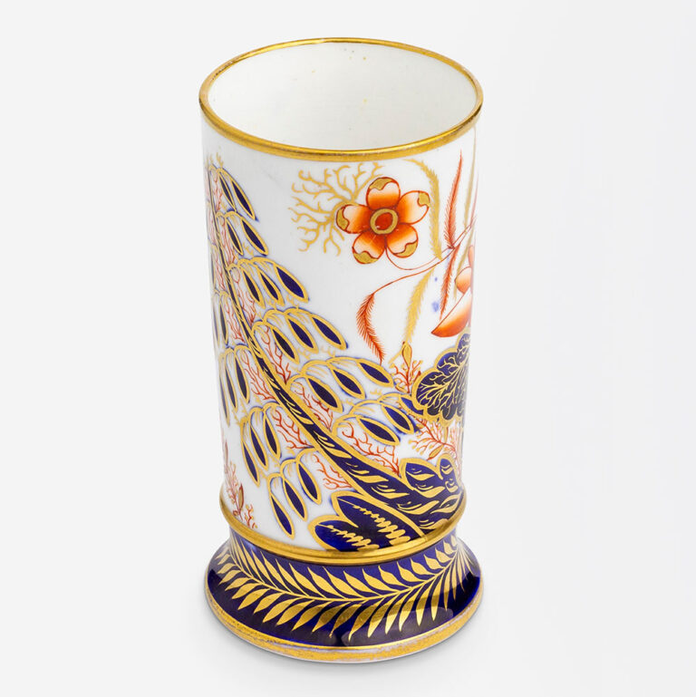 1820s Spode porcelain Imari style spill vase