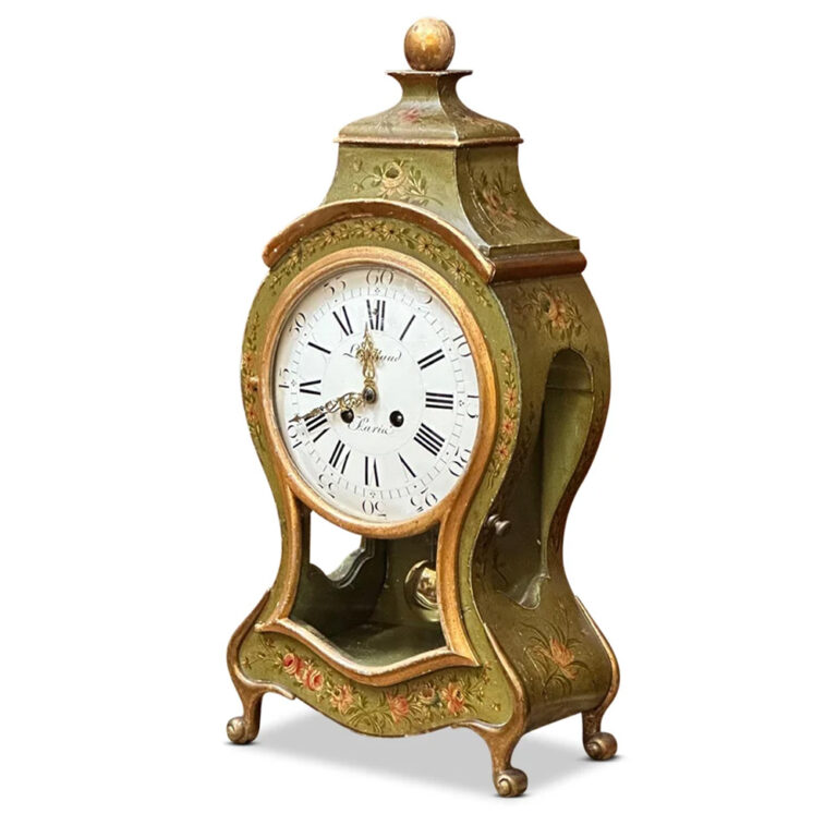 19th century French mantle clock By Lieutaud, Paris c.1860