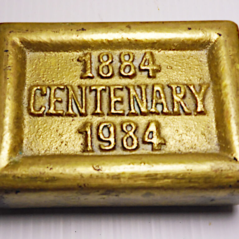 Rare brass Sunlight Soap commemorative