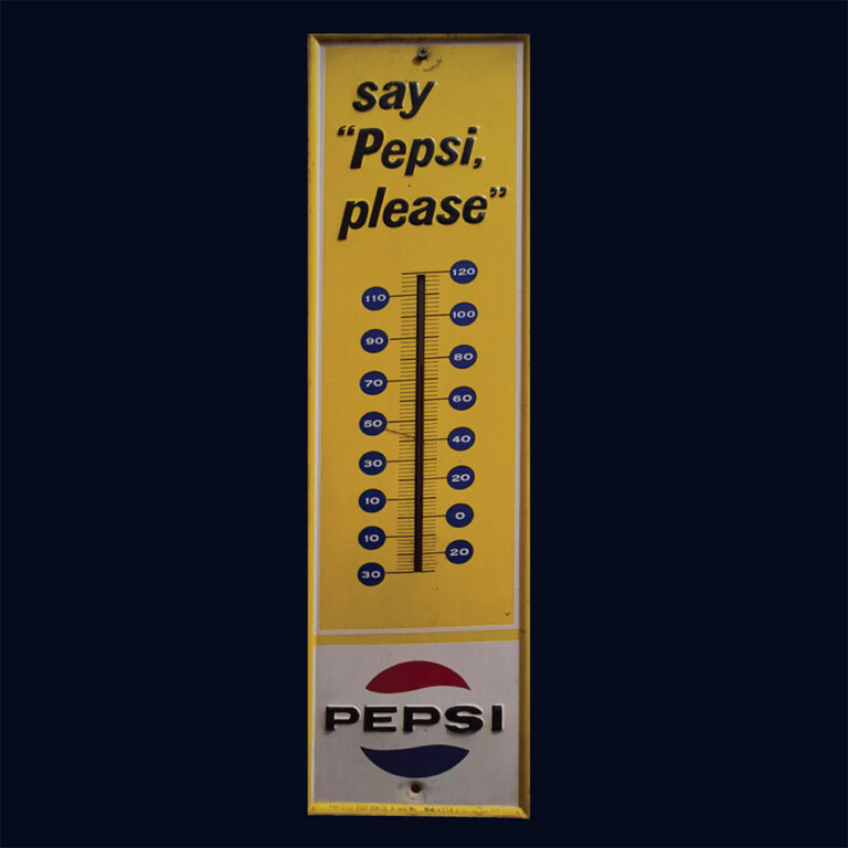 Vintage Pepsi thermometer
