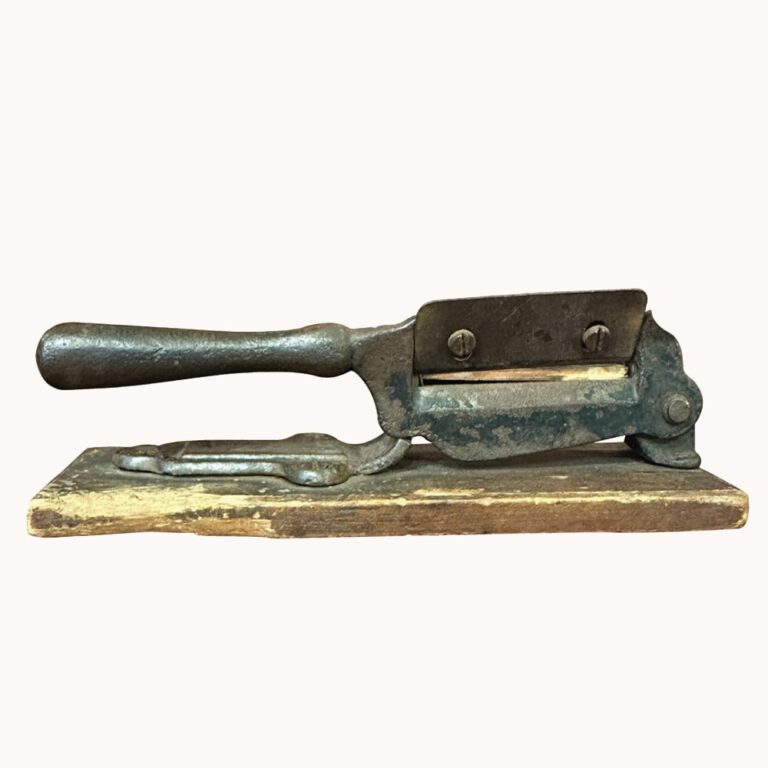 Antique tobacco cutter