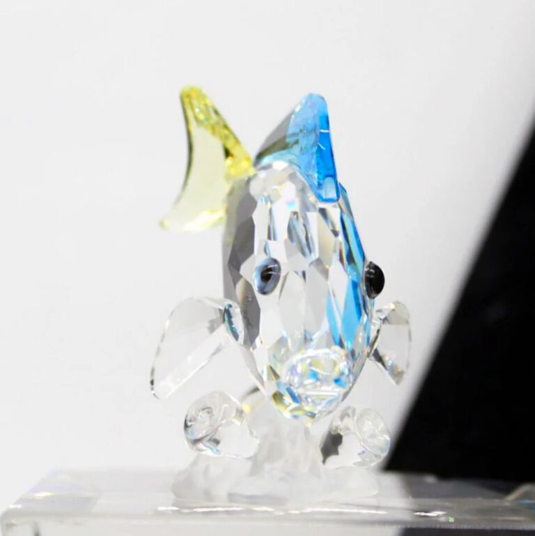 Swarovski crystal Blue Tang fish figure