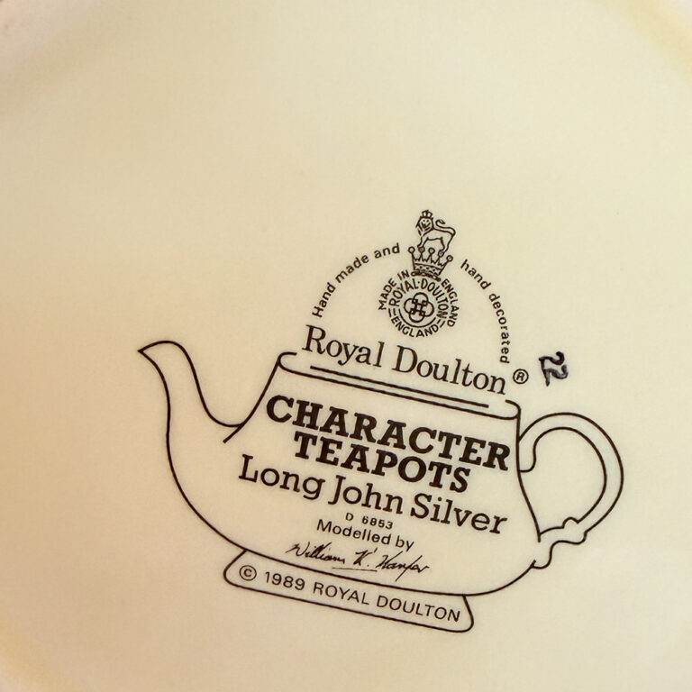 Royal Doulton character teapot Long John Silver