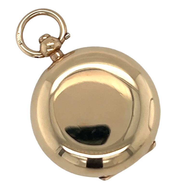 9ct yellow gold sovereign case by Dennison Watch Company
