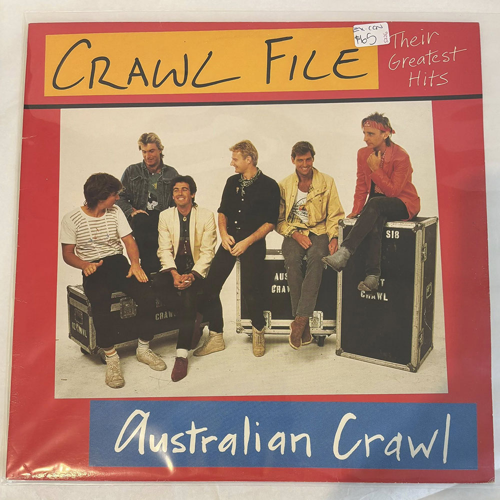 Crawl File, Australian Crawl: Their Greatest Hits vintage vinyl first released in November 1984