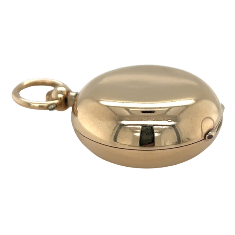 9ct yellow gold sovereign case by Dennison Watch Company