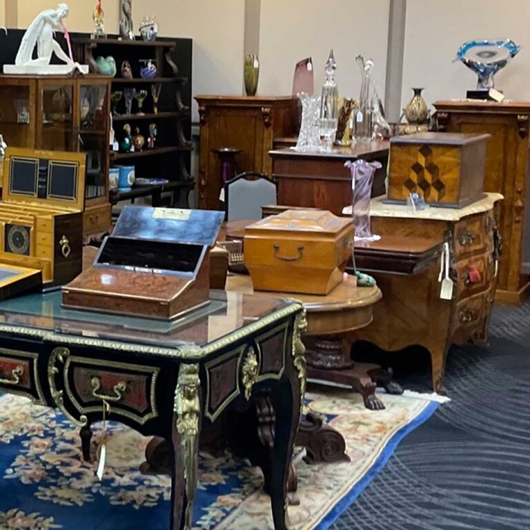 Albion Antiques Collectables Fair featuring quality antique furnishings and items of interest.
