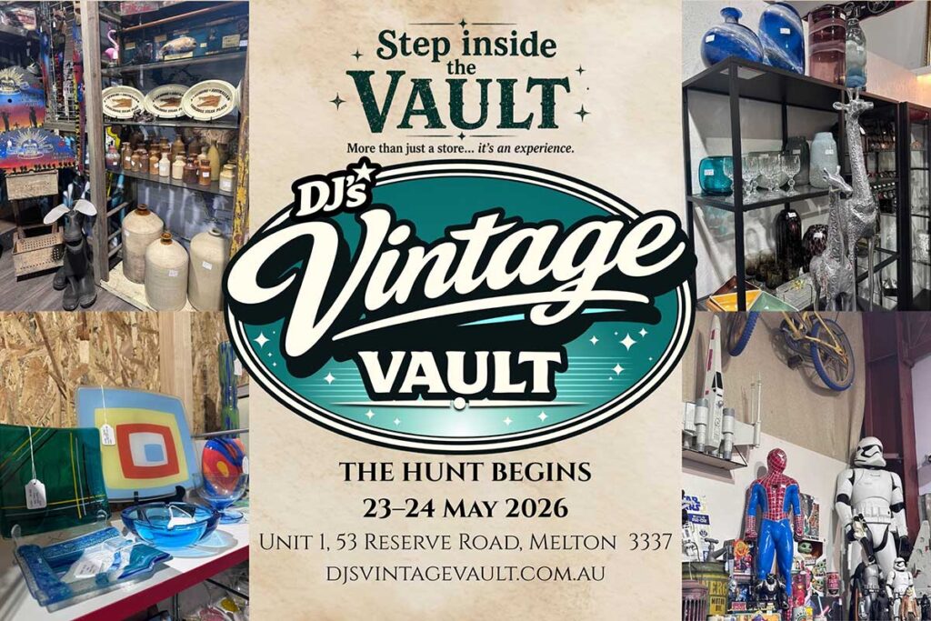 At DJ Vintage Vault The Treasure Hunt-Begins
