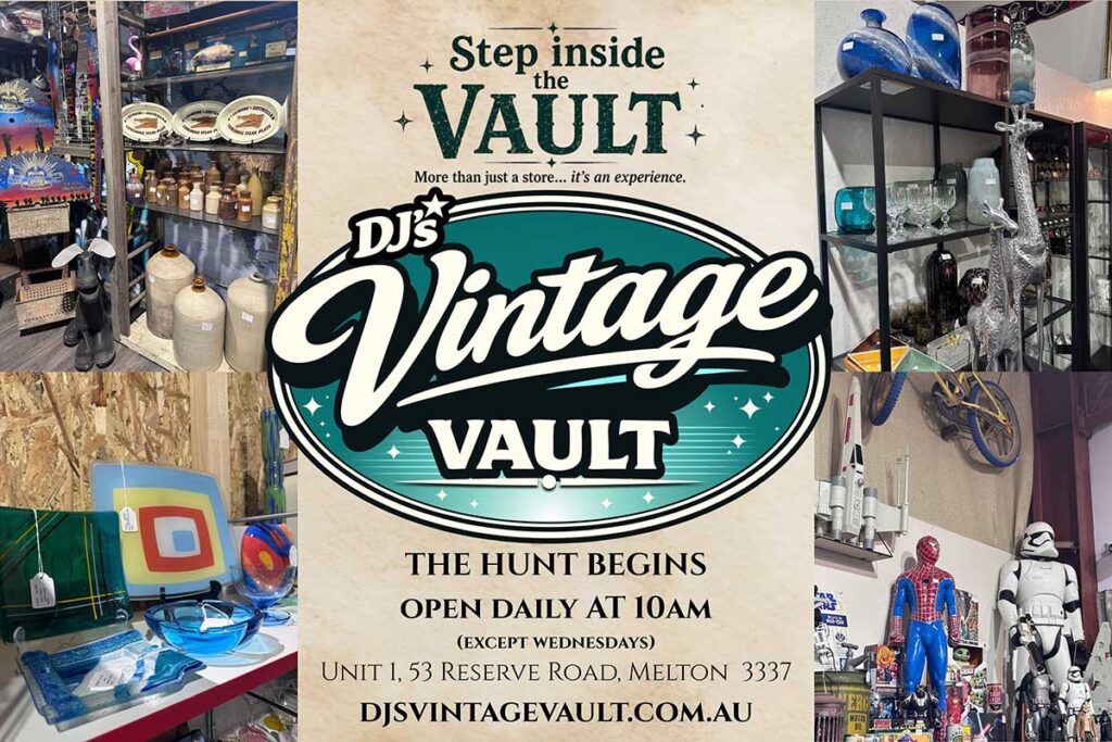 At DJs Vintage Vault THE HUNT BEGINS
