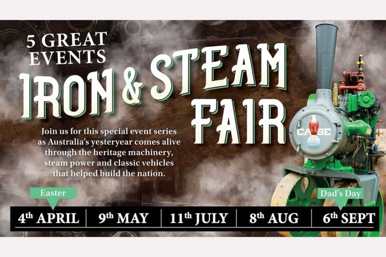Iron and Steam Fair at Historic Village Herberton