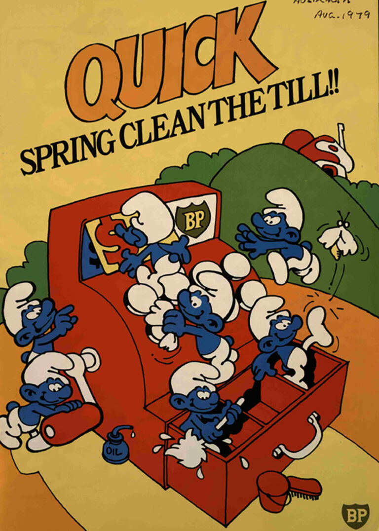 BP Australia promo for smurfs