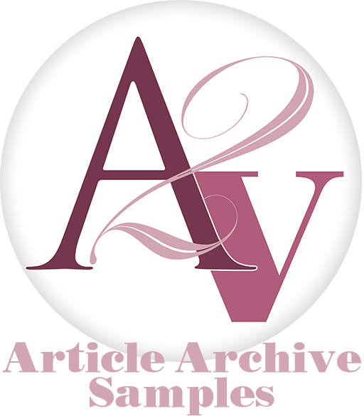 Antiques to Vintage magazine Articles Archive samples