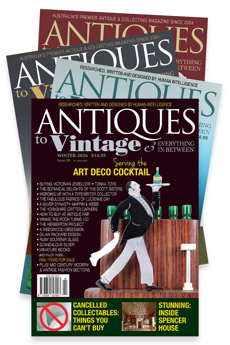 Antiques to Vintage – subscribe now
