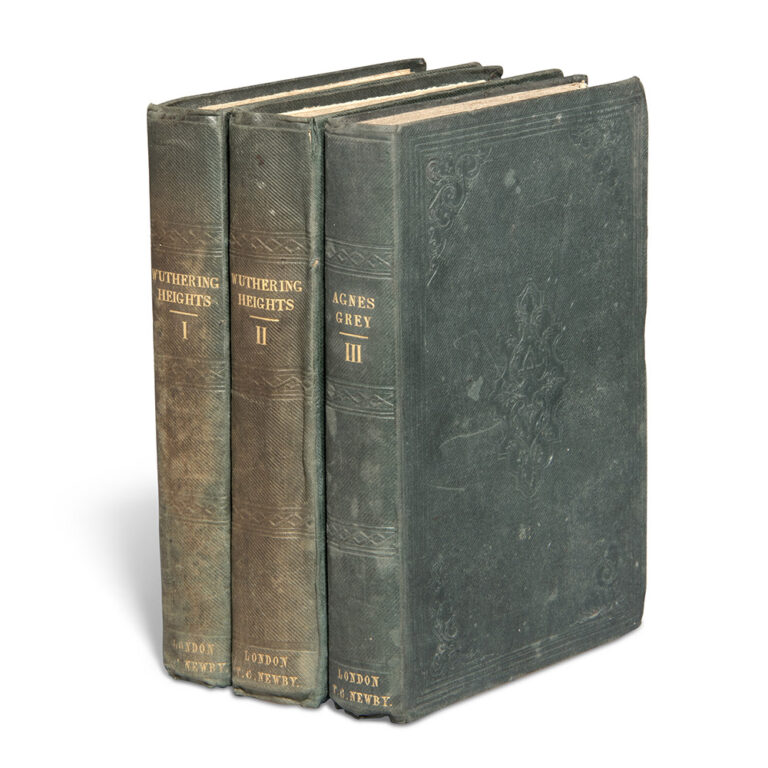 Wuthering Heights 1847 first edition by Emily Brontë