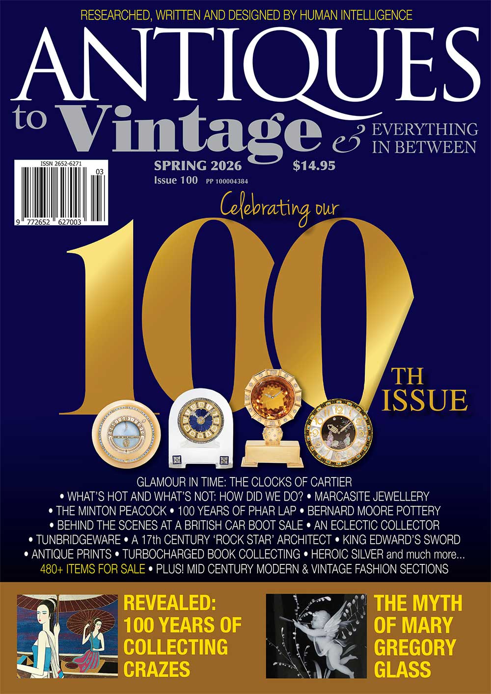Antiques to Vintage Spring 2026 – celebrating our 100th issue!