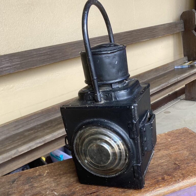 Original steam train lantern