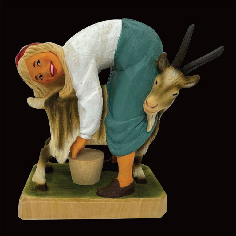 Henning figurine, hand carved in Norway.