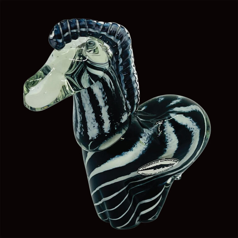 Ngwenya glass zebra figurine.