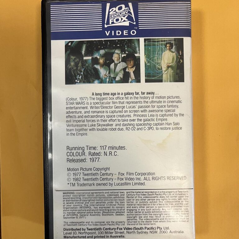 Original Star Wars video