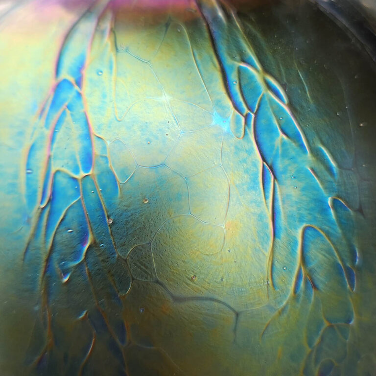 French glass light shade