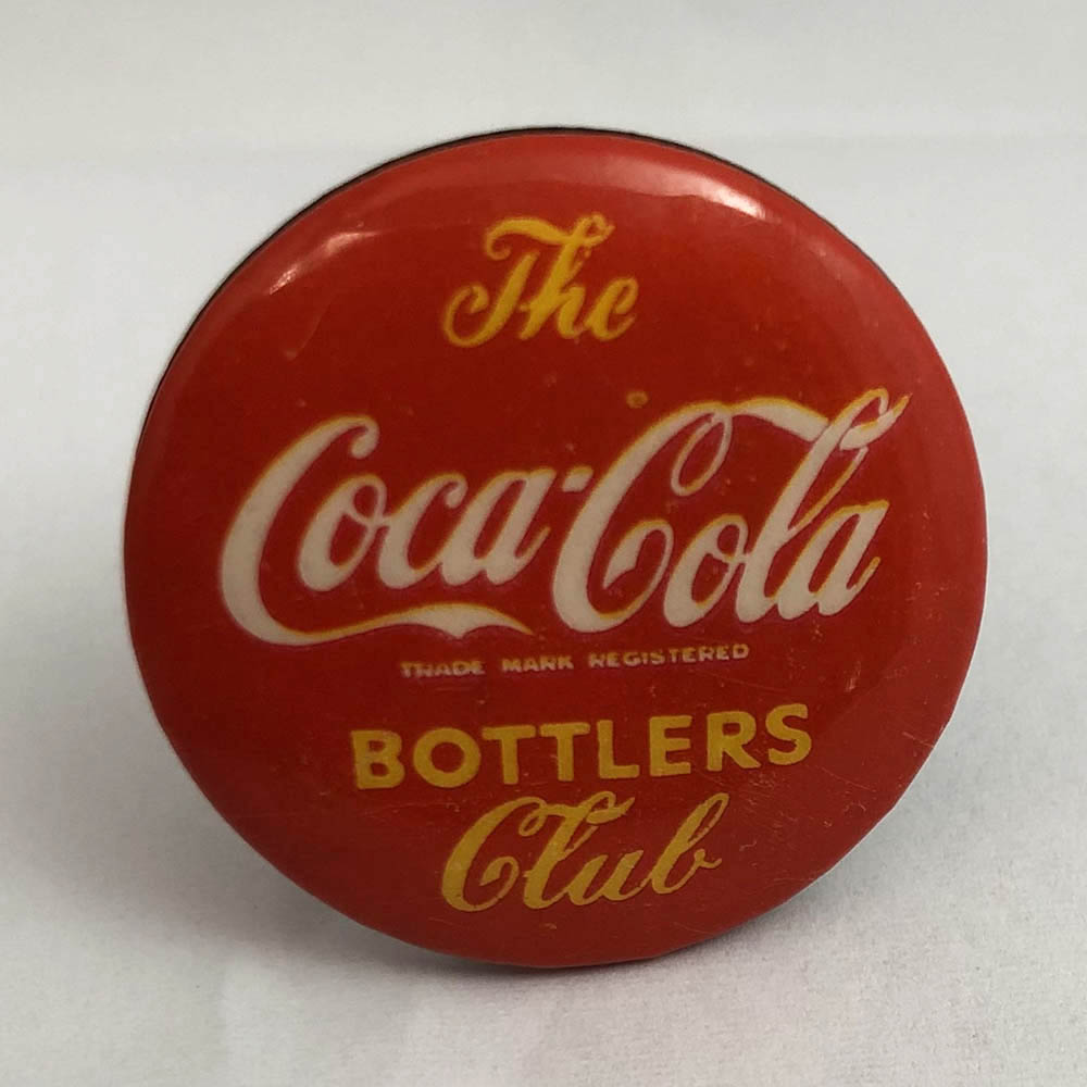 A rare vintage Coca-Cola pin